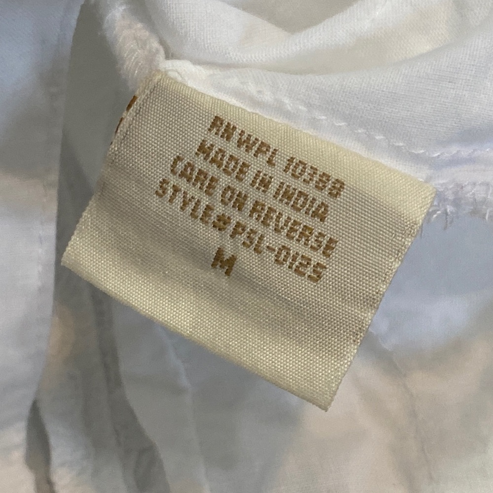 Scully White Button-Down Women's Shirt Lace Pearl… - image 5